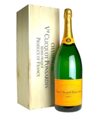 Veuve Clicquot Brut Mathusalem 6l Caja de Madera