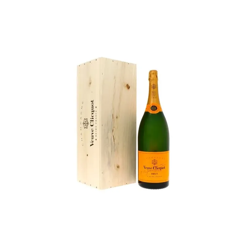 Veuve Clicquot Brut Balthazar Caja de madera 12l