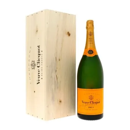 Veuve Clicquot Brut Balthazar Caja de madera 12l
