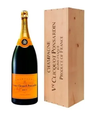 Veuve Clicquot Brut Nabuchodonosor 15L Caja de Madera