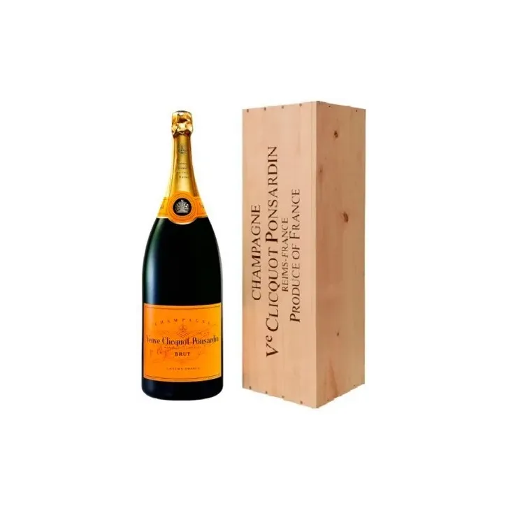 Veuve Clicquot Brut Nabuchodonosor 15L Caja de Madera