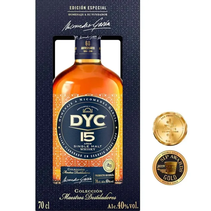 DYC 15 AÑOS SINGLE MALT