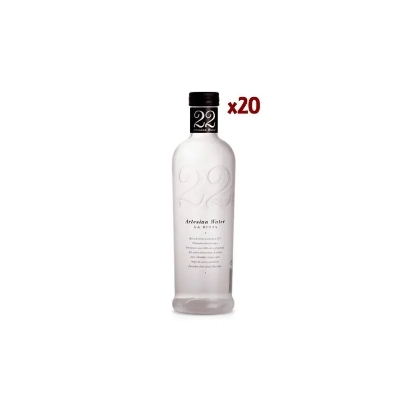 22 Artesian Water 522 ml Caja 20 uds