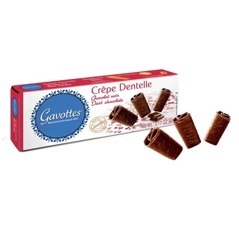 Gavottes Crepes Chocolate Negro