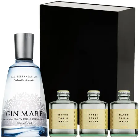 Estuche Gin Mare + 3 Tónicas Match Indian