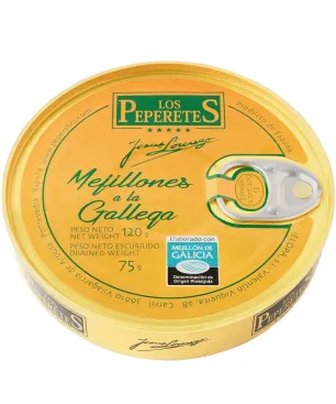 Mejillones a la Gallega Peperetes 120 gr