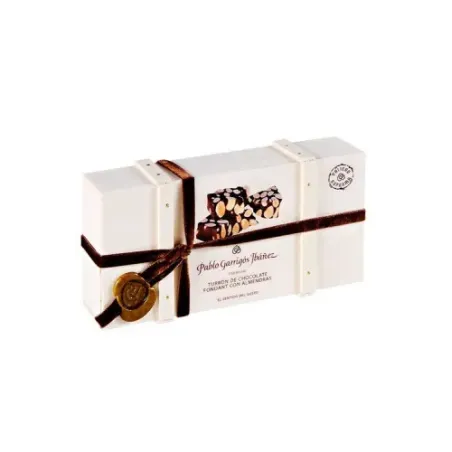Turrón de chocolate fondant con almendras Premium Garrigós 300gr