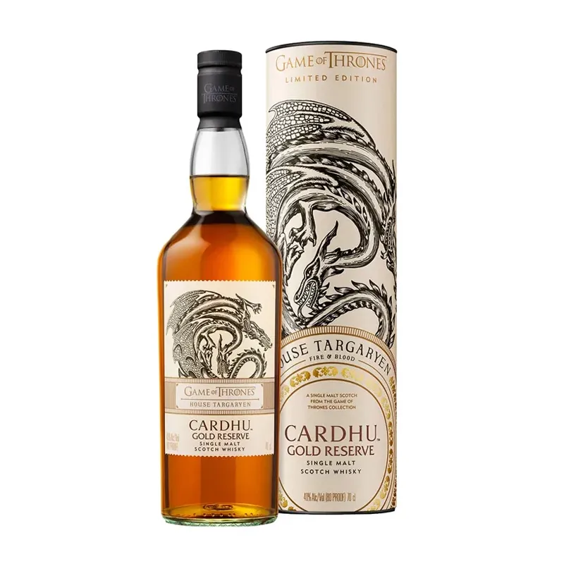 Cardhu Gold Reserve Ed. Especial Juego de Tronos: Casa Targaryen