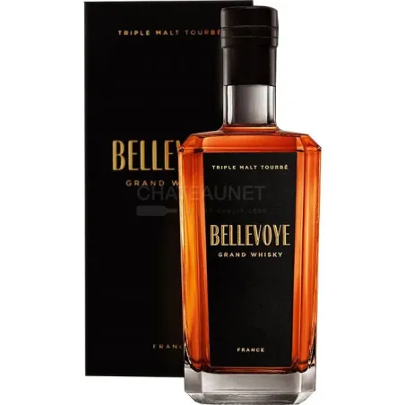 Whisky Bellevoye Noir Tourbe Estuche