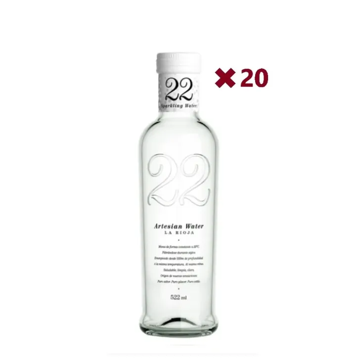 22 Artesian Water con Gas 522 ml Caja 20