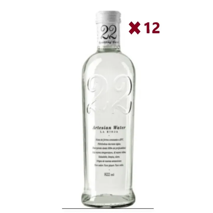 22 Artesian Water con Gas 822 ml Caja 12