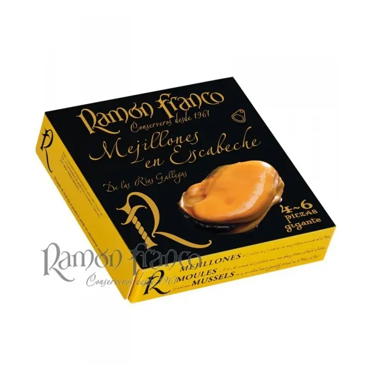 Mejillones En Escabeche Ramón Franco 4/6 und.