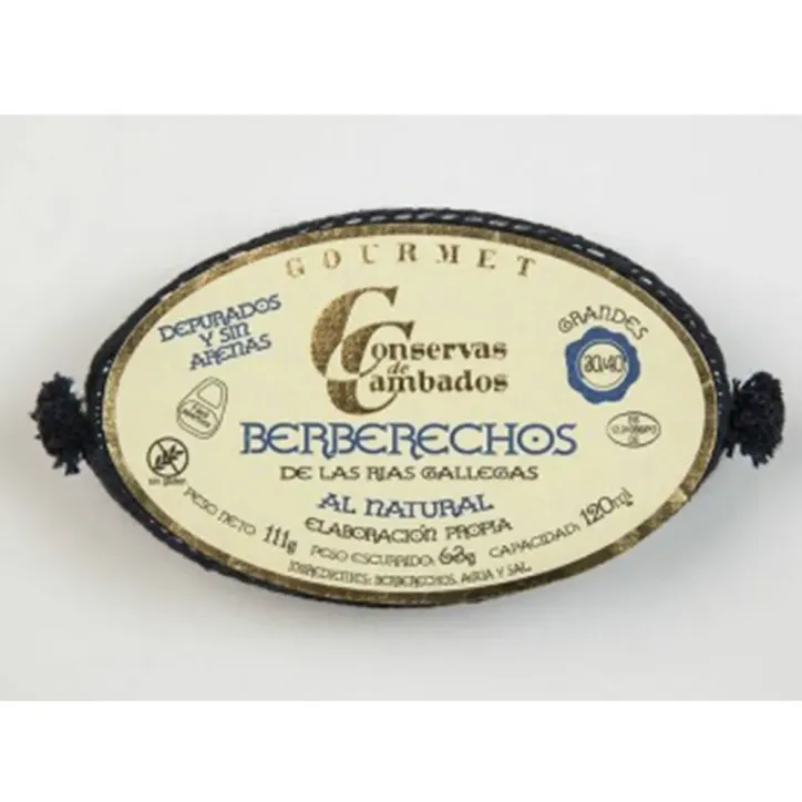 Berberechos De Cambados Gourmet 30/40 und. 120ml.