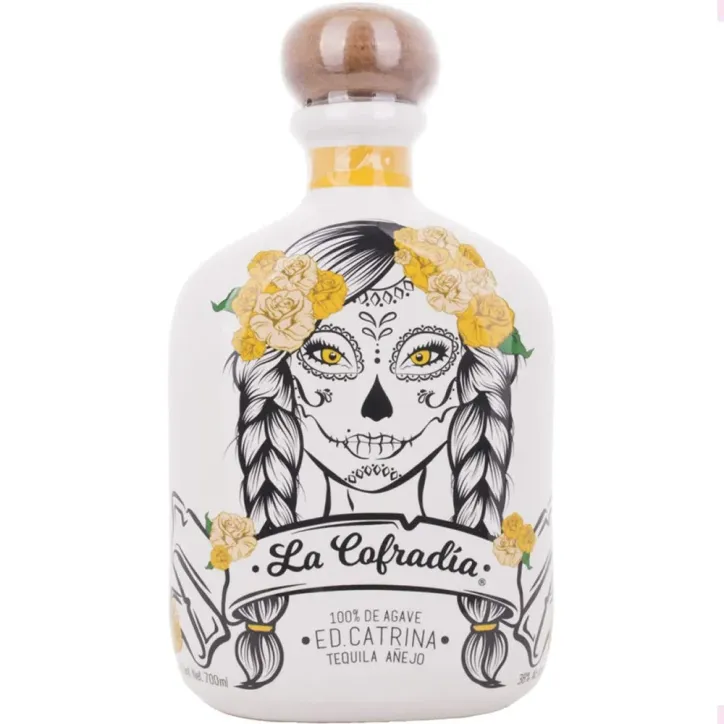 Tequila La Cofradia Catrina Añejo 70cl.