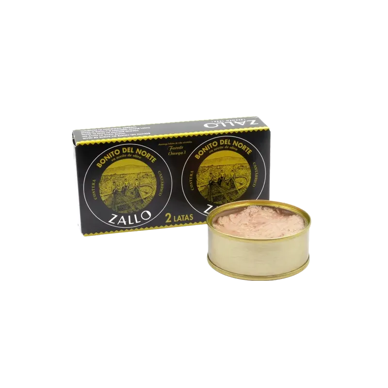 Bonito Del Norte Zallo En Aceite De Oliva 65gr. Pack -2