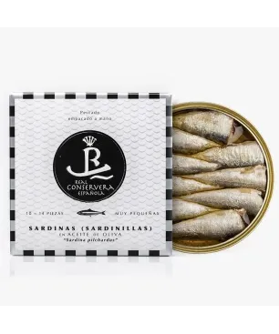 Sardinillas En Aceite De Oliva 10/14 Real Conservera Española 115 gr.