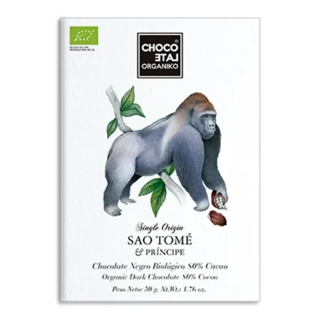 Choco Late Organiko Sao Tomé 80% .