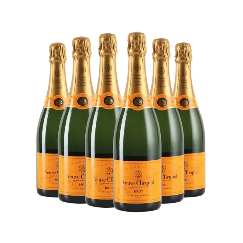 Veuve Clicquot Yellow Label  6 Pack .