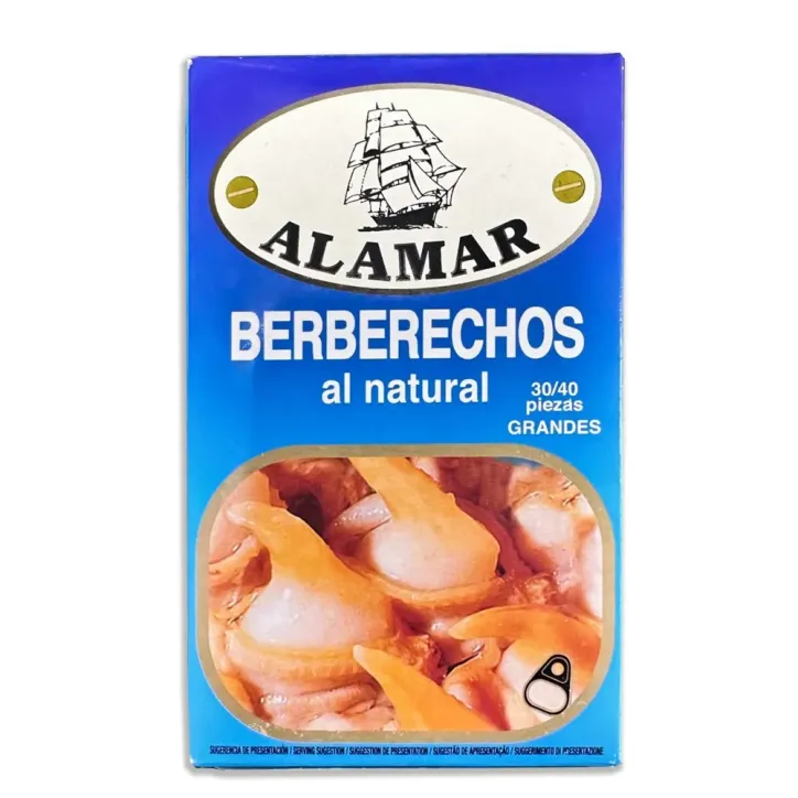 Berberechos al Natural Alamar 30/40 120gr