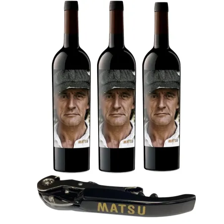 Pack 3 Botellas Matsu El Recio + 1 Abridor Profesional