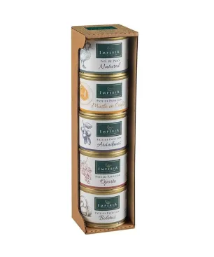 pack 5 Pates x 70gr Surtidos Imperia