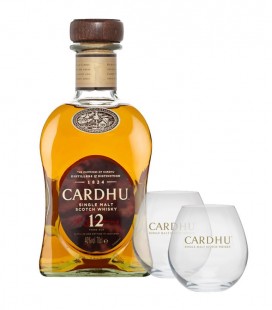 Cardhu 12 ańos + 2 vasos