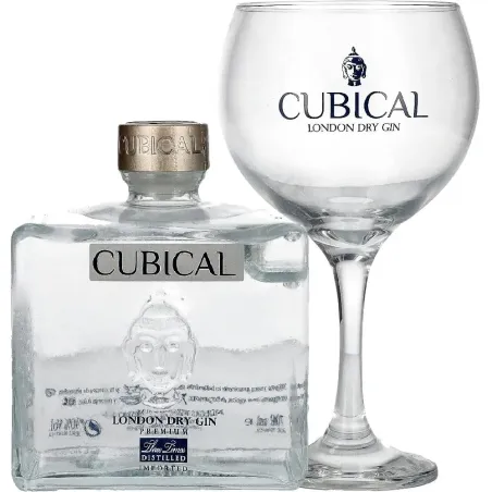 Estuche Cubical Premium Gin + Copa Balón