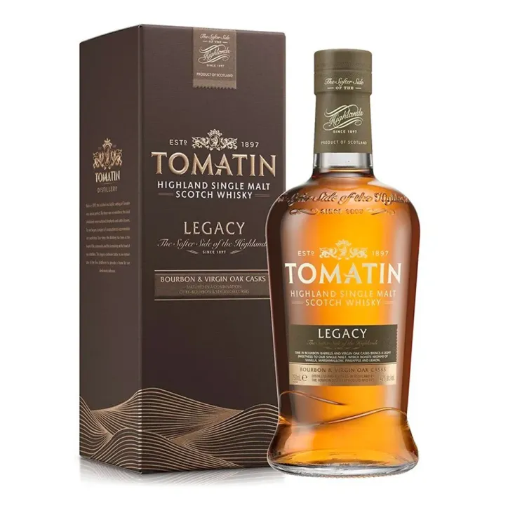 Tomatin Single Malt Whisky Legacy + Estuche