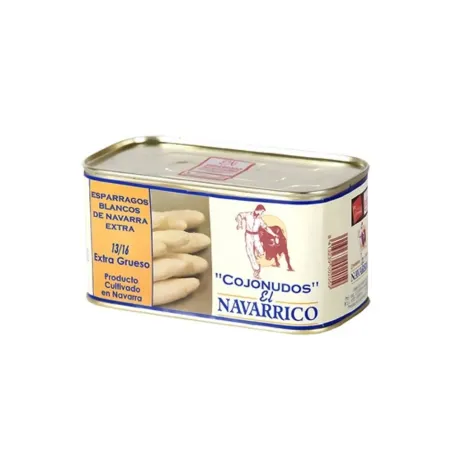 Yemas Esparragos Navarrico Extra Gruesas Lata 205 Gr.