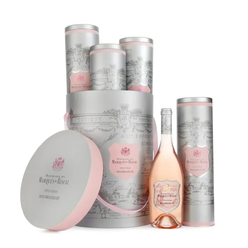 Sombrerera 4 Marqués de Riscal Viñas Viejas Estuchados