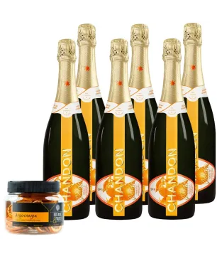 Chandon Garden Spritz Pack 6 botellas + Naranja Deshidratada 70gr