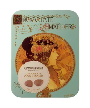 Amatller Hojas Chocolate con Leche Extrafinas 60gr.