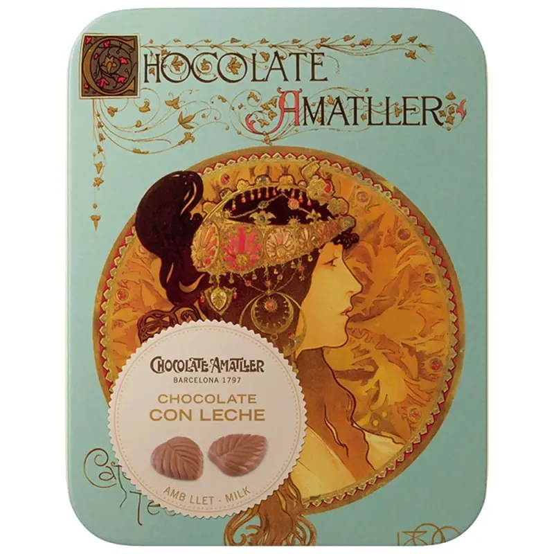 Amatller Hojas Chocolate con Leche Extrafinas 60gr.