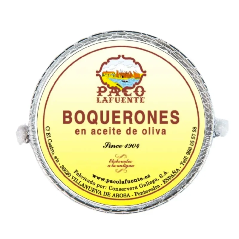 Boquerones en aceite de oliva Paco Lafuente