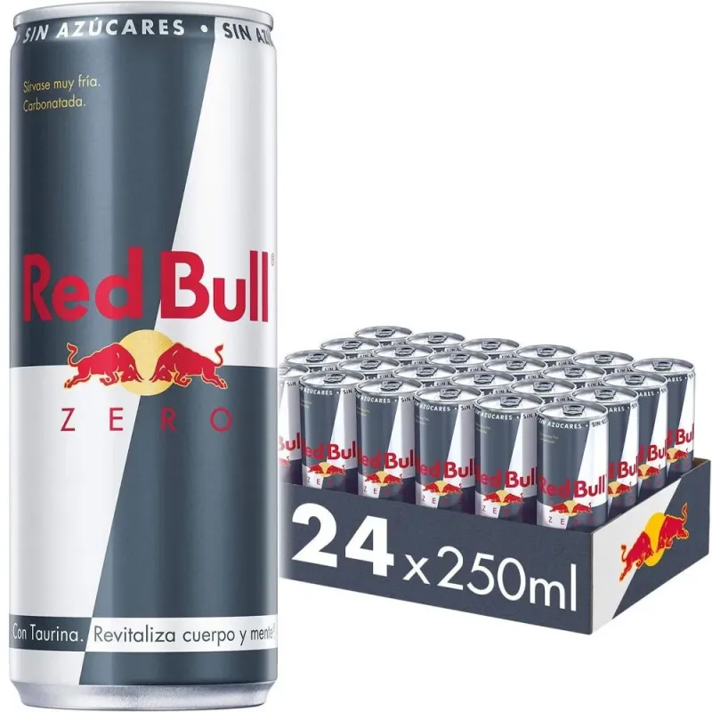 Red Bull Energy Drink Zero Caja 24Uds