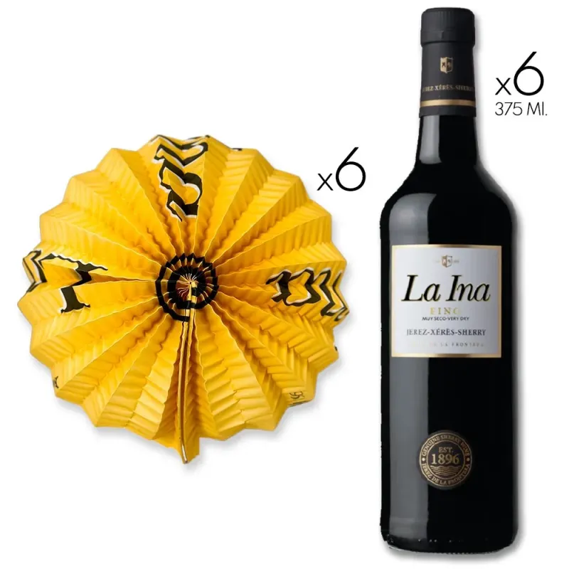 Pack Feria de Abril - 6 Fino la Ina 375ml