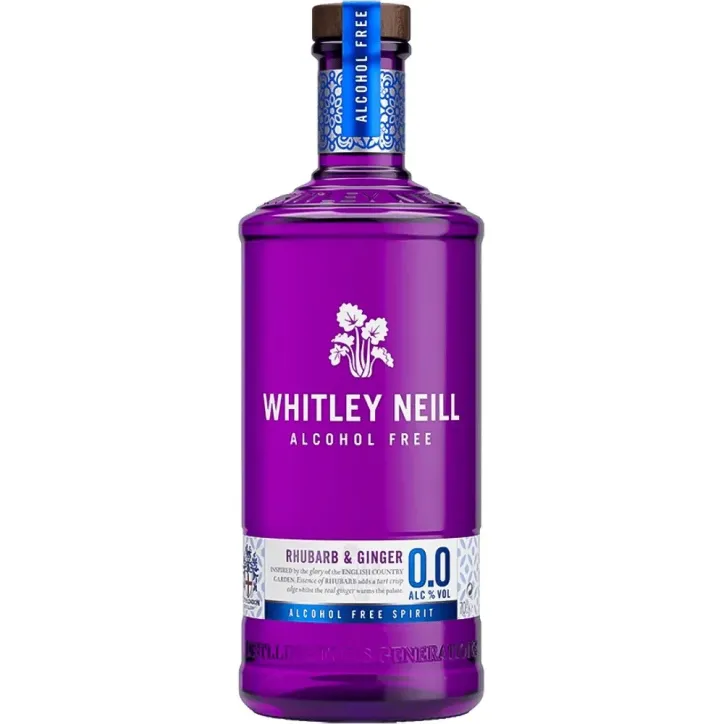 Whitley Neill Rhubarb & Ginger 0,0% Gin