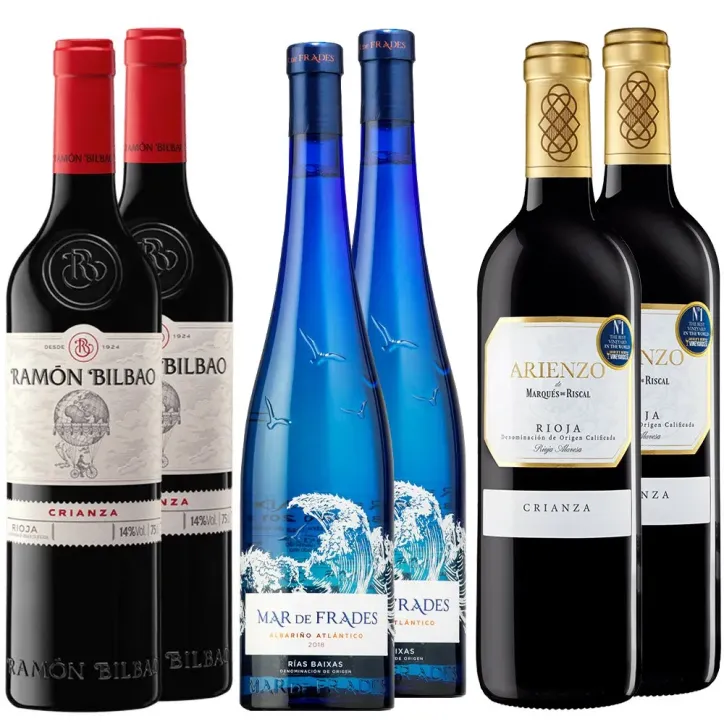 Pack 6 botellas Super Ventas