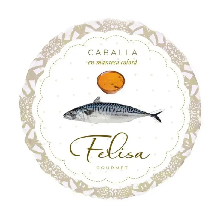 Caballa en Manteca Colorá Felisa Gourmet 265 gr.