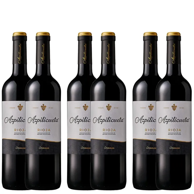 Pack 6 Azpilicueta Crianza