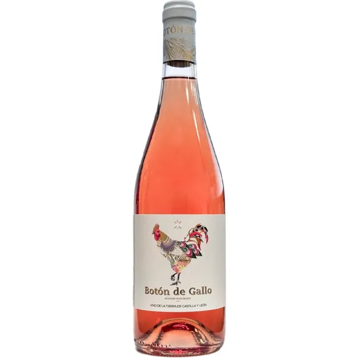 Boton de Gallo Rosado Ecologico 2024