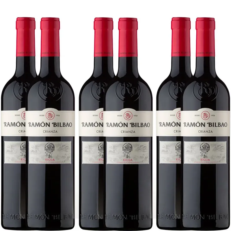 Pack 6 Ramon Bilbao Crianza