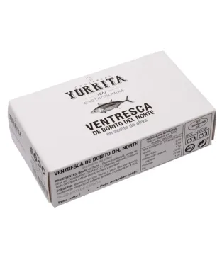 Ventresca de Bonito del Norte en  Aceite de Oliva Yurrita 112gr.