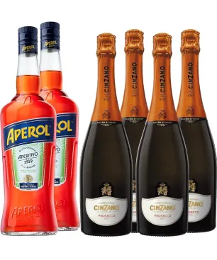 Pack 6 botellas Perfect Aperol Spritz