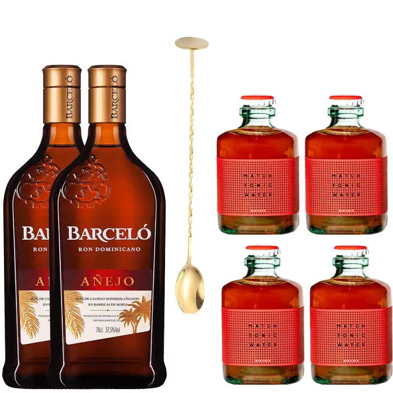 Pack 2 botellas de Barcelo & Match