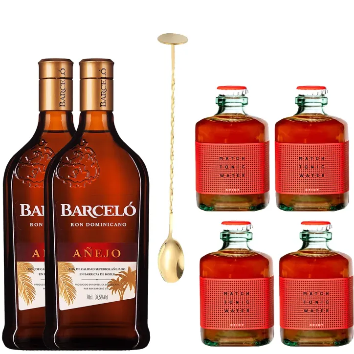 Pack 2 botellas de Barcelo & Match