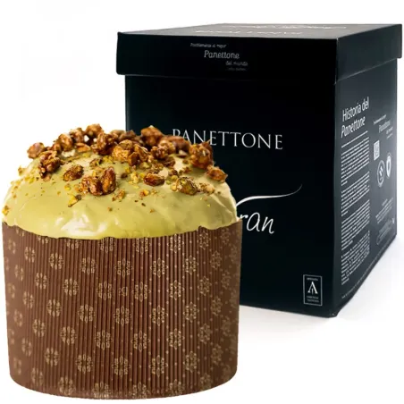 Panettone Relleno de Crema De Pistacho Juanfran Asencio 730gr.