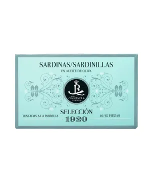 Sardinillas En Aceite de Oliva 10/15 Selección 1920 120gr.
