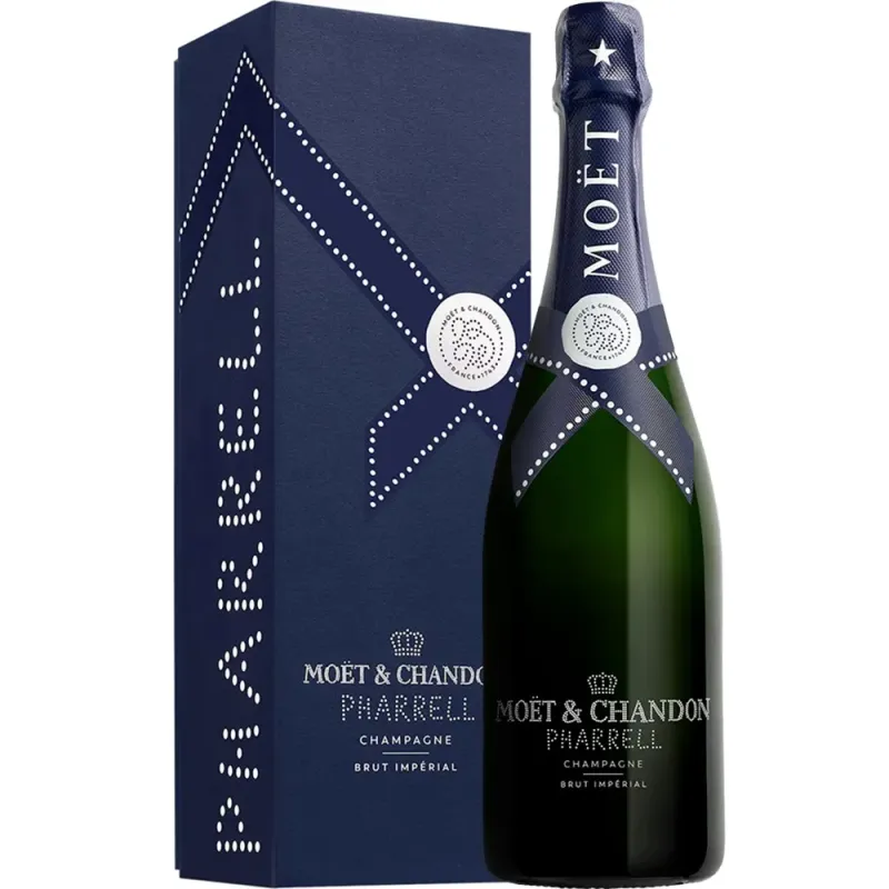 Moët & Chandon x Pharrell Williams Limited Edition Brut Impérial con Estuche