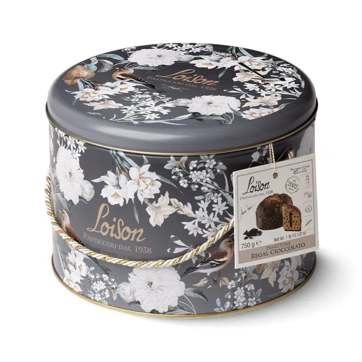 Loison Panettone Regal Chocolate Lata 750g